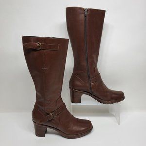 COPY - STILL AVAILABLE!!       Dansko Nevada Tall Leather Knee High Heeled Boots